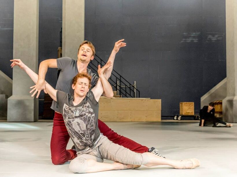 Christopher Wheeldon a Edward Watson. Zdroj: www.christopherwheeldon.org.
